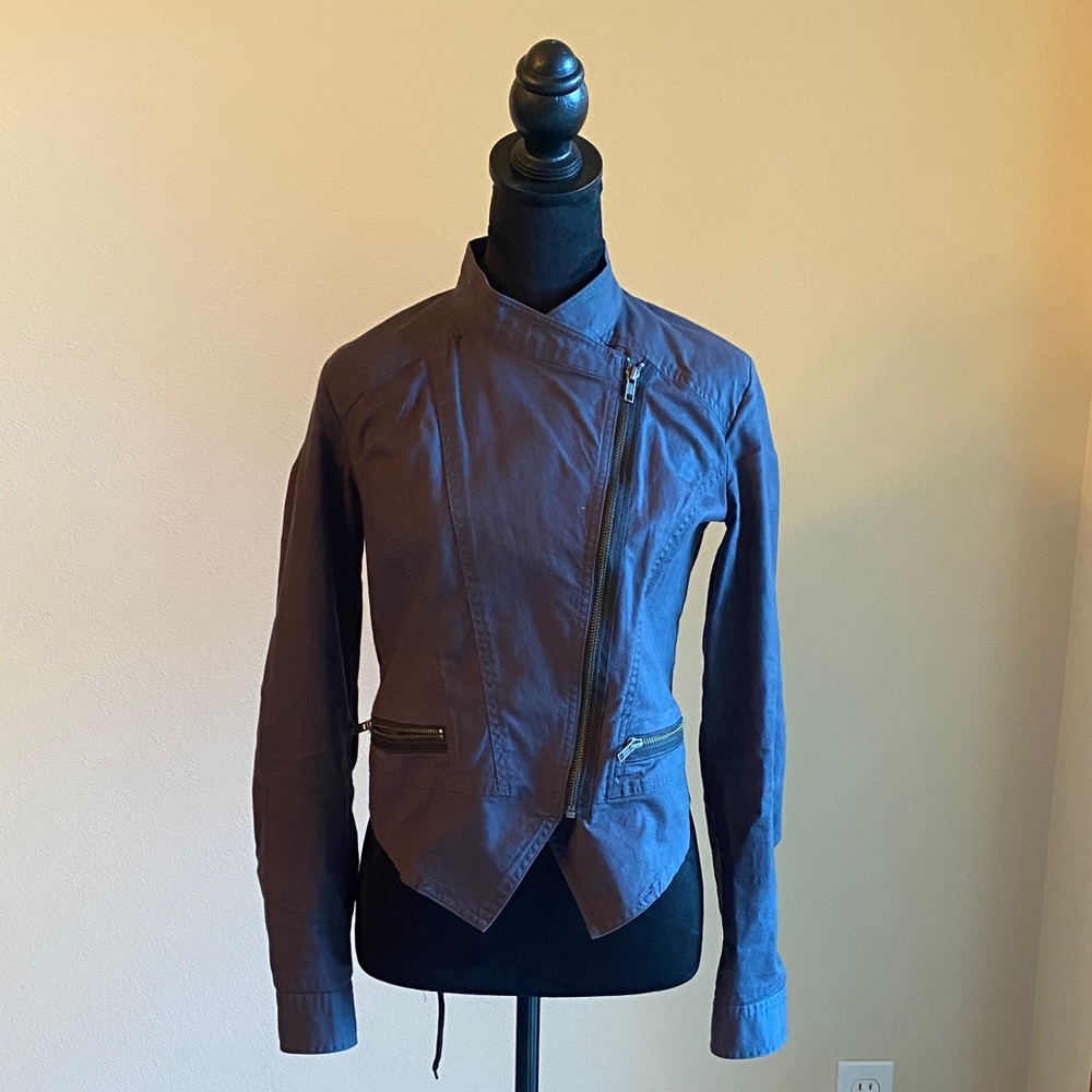 CAbi Women's Utility Jacket - Dark gray